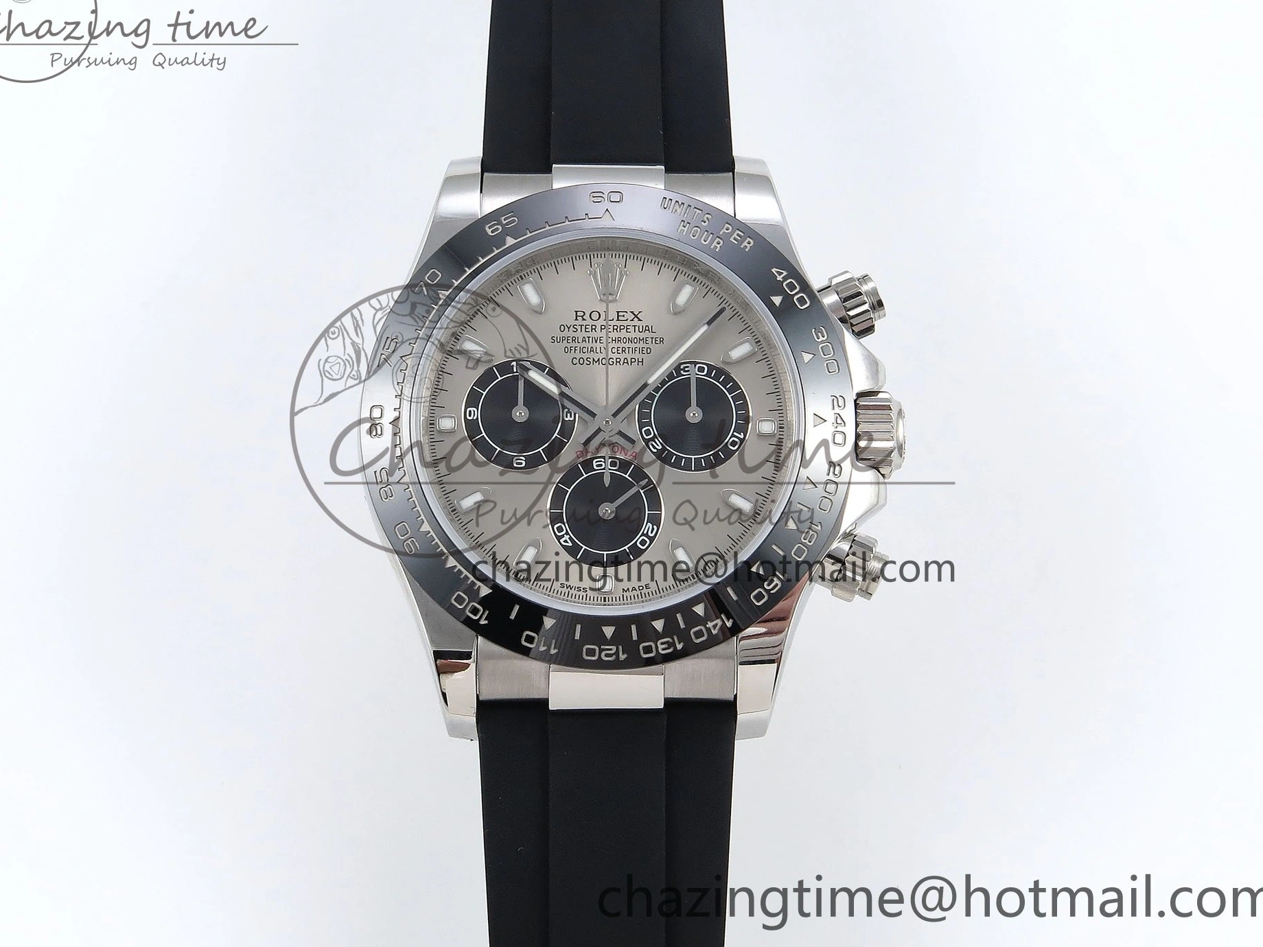 MiroTime 0314 Daytona 116519 VRF 1:1 Best Edition Gray Dial on Oysterflex Rubber Strap A Classic 1641